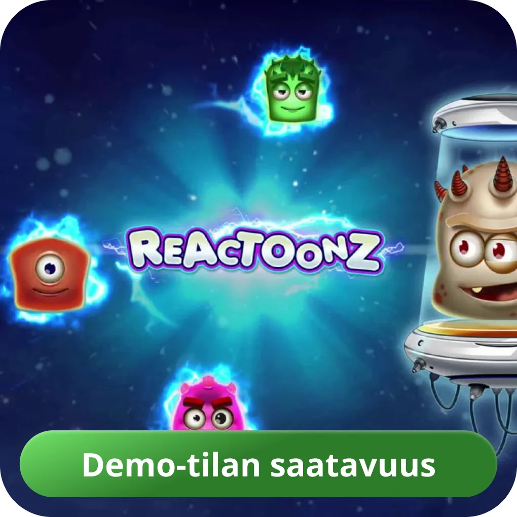 Reactoonz slot demo